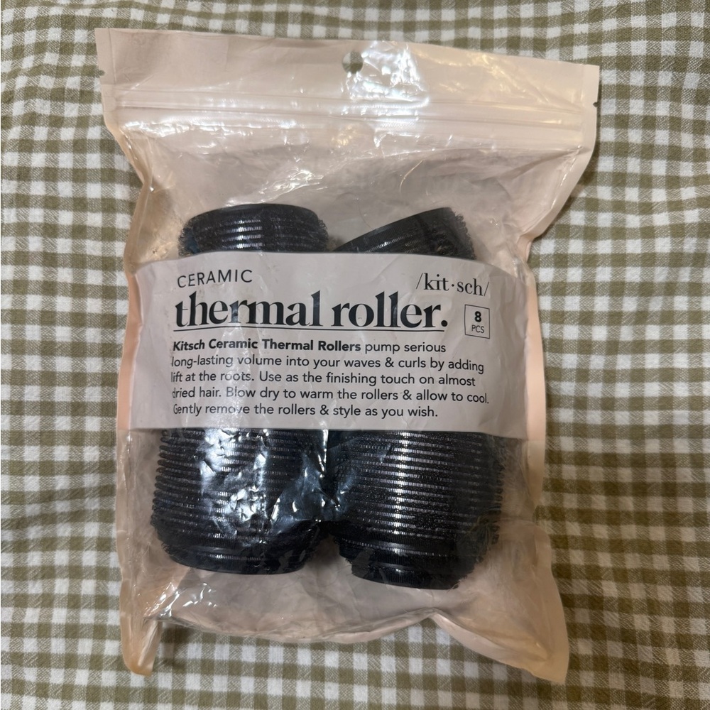 FREE WITH PURCHASE Kitsch Ceramic Thermal Hair Rollers